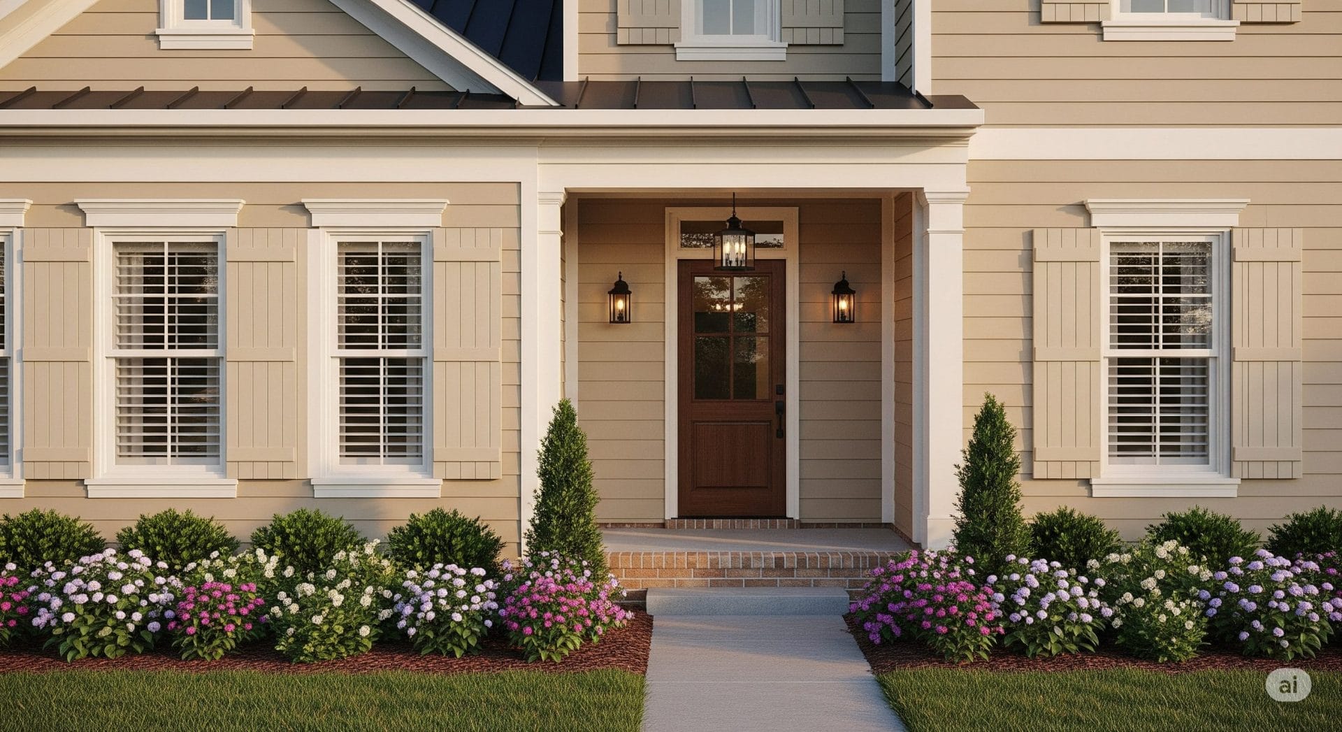 You Should Not Neglect The Decorative Accents For Home Exterior.